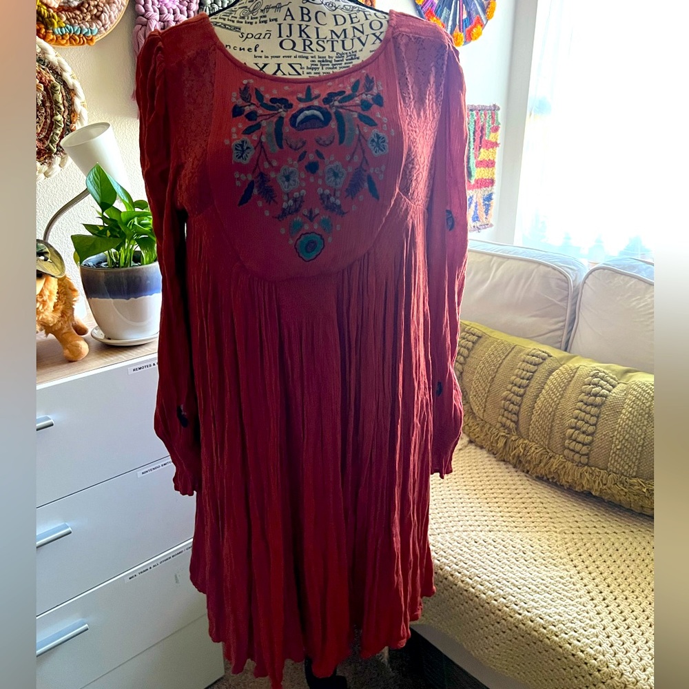 Free People Long Sleeve Dress